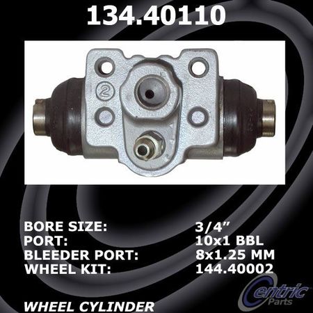 CENTRIC PARTS Premium Wheel Cyl, 134.40110 134.40110